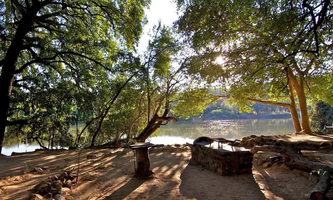 Ruacana Cabin | Guest Rated 9/10 - Kunene River Lodge with Pool & Restaurant