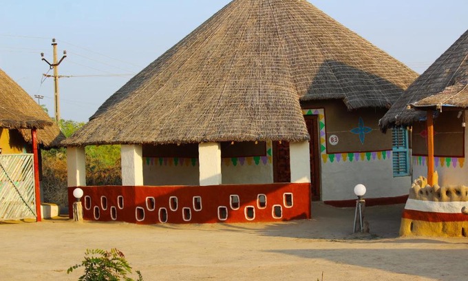 Hodka Village Resort | Pet-Friendly Kutir Craft Village Resort with Restaurant & Breakfast