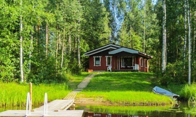 Kaavi House | Relax at Kuusela by Interhome with Lake Views & Spa
