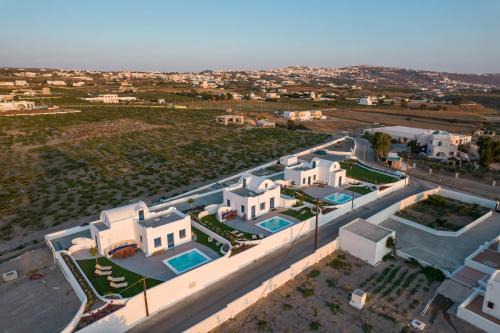 Karterados Villa | Indulge at Kyklos Villas: Private Pool & Ocean Views
