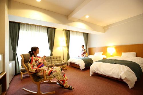 Tsuruoka Hotel | Relax at Kyukamura Shonai-Haguro with Hot Tub & Breakfast