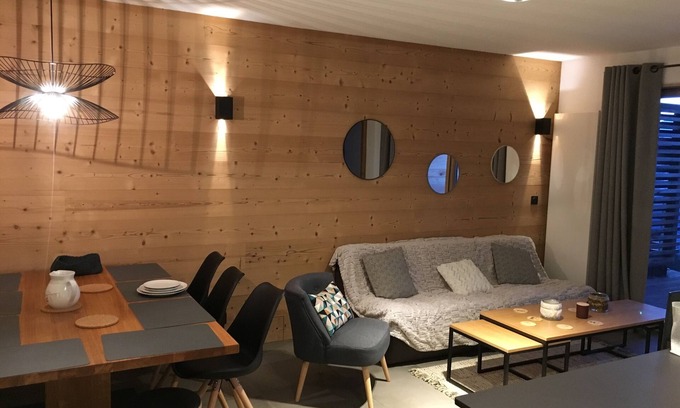 Arc-1800 Apartment | Experience L'écrin-Arcs1800: Spa & Fitness Retreat Awaits