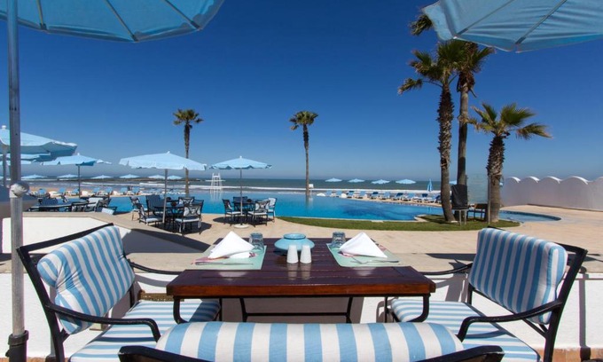 Skhirat Plage Hotel | Elegant L' Amphitrite Palace Resort & Spa with Private Beach