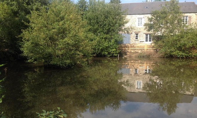 Pierrefitte-en-Cinglais House | Pet-Friendly Retreat at L'Ancien Pressoir for Families