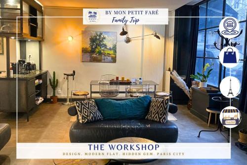 Quartier du Gros-Caillou Apartment | Inviting Workshop Souplex Near the Eiffel Tower for Families