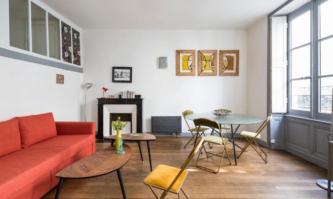 Decre-Cathedrale Apartment | Welcoming L'Atelier Nantais - Ideal for Families