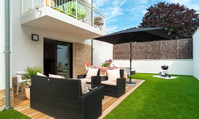 Benodet Apartment | L'Atlantic - Appt à moins 150m de la plage