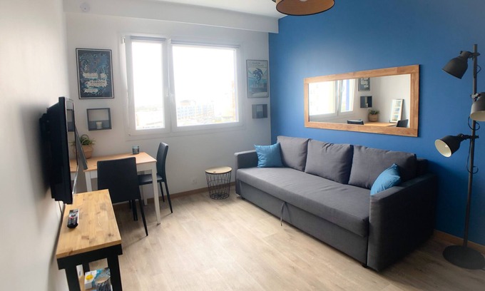 Port Apartment | Oceanfront Studio at L'Azur Du Dragon - 10/10 Guest Rated