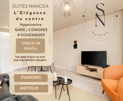 Saint Nicolas - Charles III - Ville vieille - Trois Maisons - Leopold Apartment | Elegant Stay at L'Elégance du Centre, Nancy - 4-Star Comfort