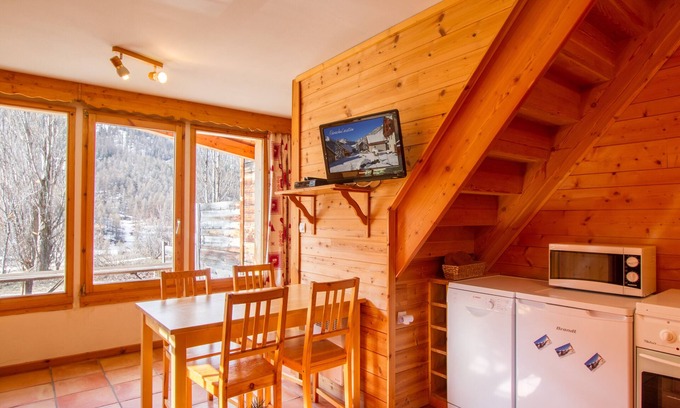 Nevache Ski Chalet | Discover L'Elva: Hameau des Chazals with Pet-Friendly Perks