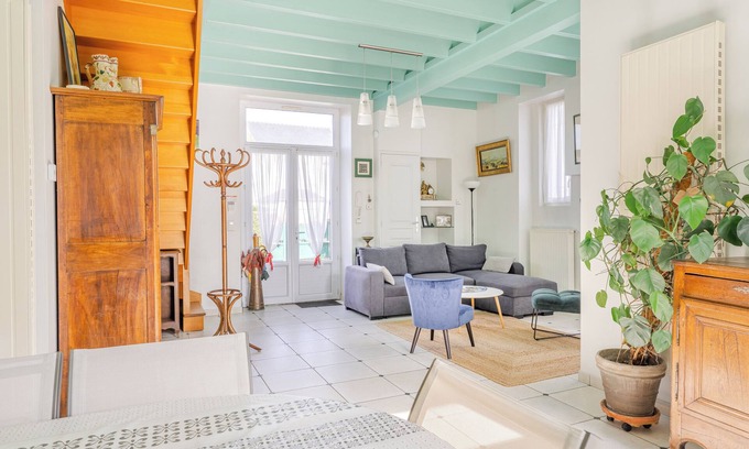 La Bernerie-en-Retz House | L'Embrun - T5 - Wifi - Accès à la mer