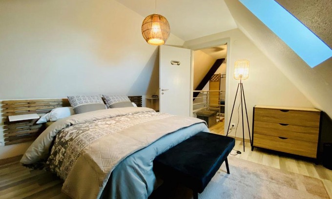 Ostheim Apartment | Explore L'Envolée Alsacienne: 4-Star Duplex Apartment