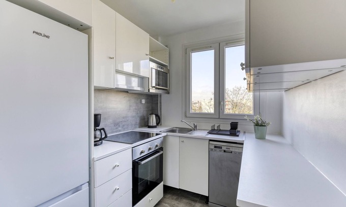 Bobigny Apartment | Pet-Friendly Retreat Near Paris with Private Parking