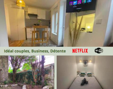 Centre Ville Apartment | Family-Friendly Stay at L'escale Niortaise with Netflix