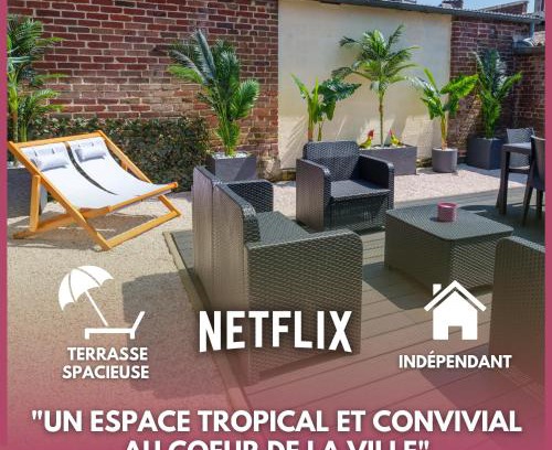 Saint-Quentin Apartment | Ideal Retreat at L'Escale Tropicale: 9.8/10 Family-Friendly