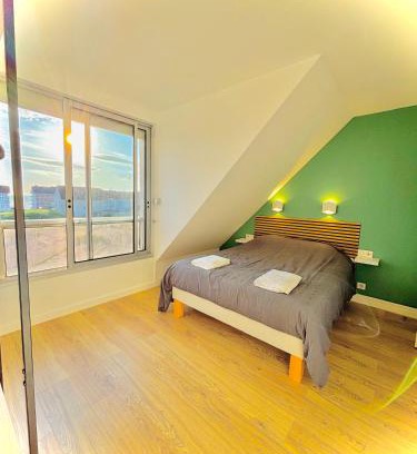 Hardelot-Plage Apartment | Scenic Oceanfront Escape at L'Escapade Vue Mer