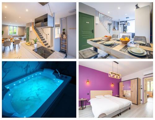 Dieulouard House | Indulge at L'escapade Passionnée with Hot Tub & Dining