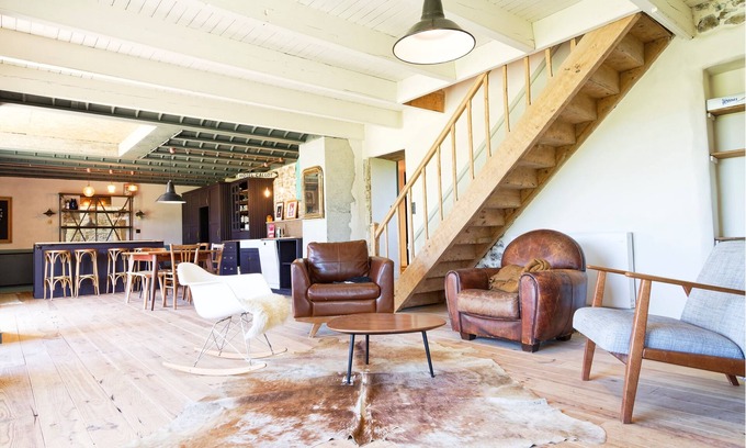 Saint-Martin-de-Cenilly House | L'hôtel Callot - Longère à la campagne