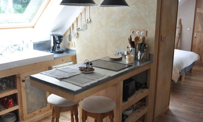 Pleyben Apartment | Experience Comfort at L'herbe des nuits - Rated 9.4/10