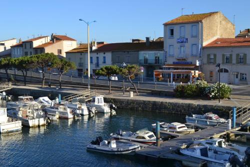 Port-la-Nouvelle Hotel | Cozy l'Hotel du Port: Pet-Friendly with Family Dining