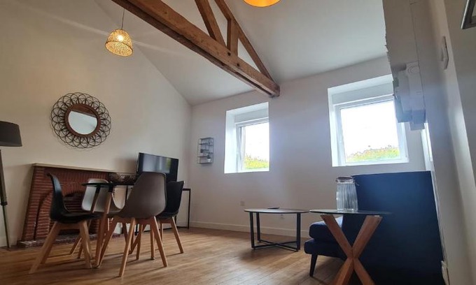 Pontivy Apartment | Prime Location: L'Imperial 7 - Top Floor Apartment