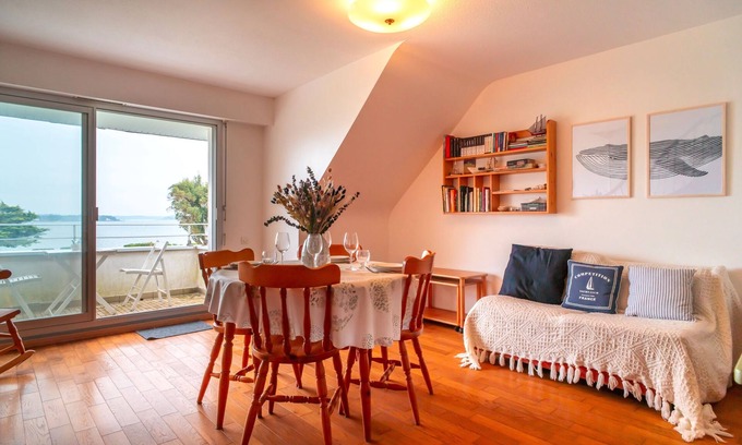 Locmariaquer Apartment | L'Indipa - Appt vue mer