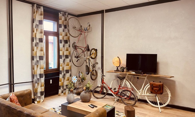 La Petite-Pierre Apartment | Discover MARIEFACTURE COMME A BICYCLETTE: Pet-Friendly Stay
