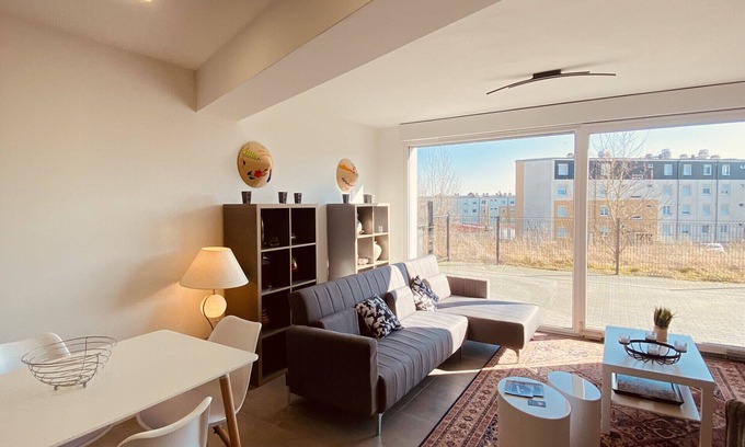 Farebersviller Apartment | Experience LA MARIEFACTURE: Pet-Friendly & Family-Oriented Stay