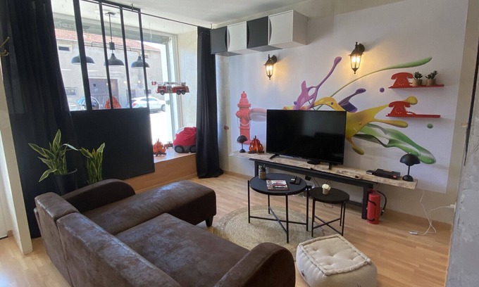 Folschviller Apartment | Experience Mariefacture: A Unique Stay at the Fire Station