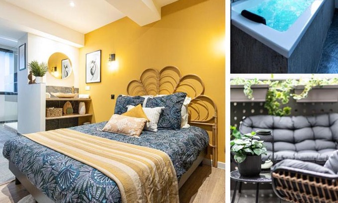Chambery Apartment | Discover L'instant Léger - Central City Retreat with Hot Tub