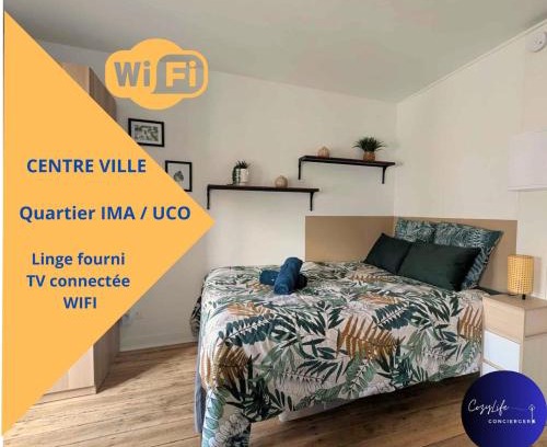 Centre Ville Apartment | L'Oasis by Cozylife - Centre Ville
