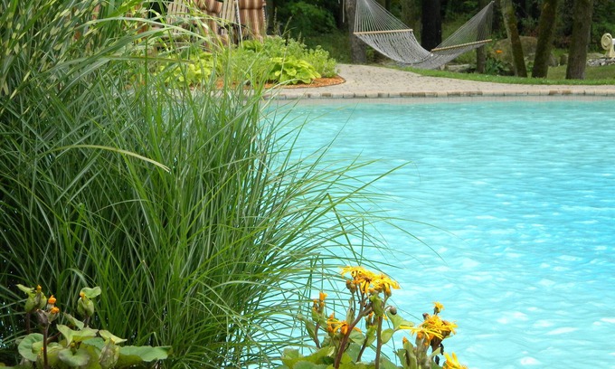 Saint-Eustache Hotel | Relax at L'Oasis de l'Île: Urban Retreat with Pool & Spa