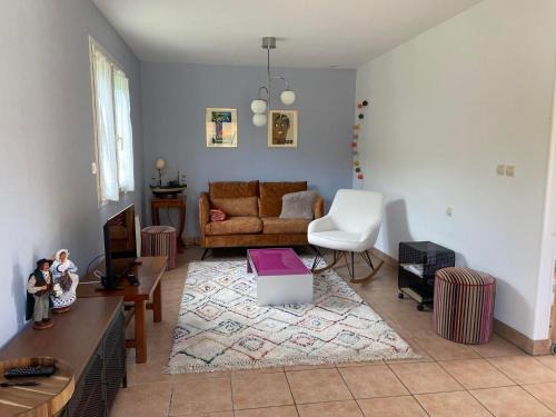 Tracy-sur-Mer House | Discover L'Océan: Private Garden Retreat for Families & Pets