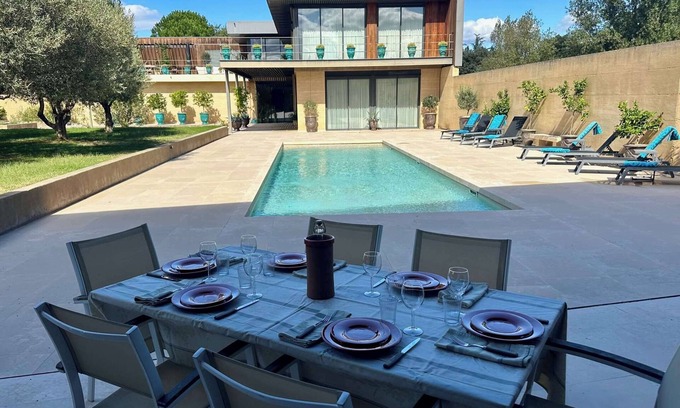 Montaren-et-Saint-Mediers Villa | L'Olivette Summary: L