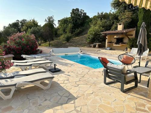 Ledignan Villa | Relax at L'oustal des cigales: Villa with Private Pool