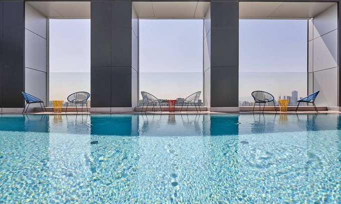 Mapo Hotel | Explore L7 Hongdae: 4-Star Retreat with Pool & Dining