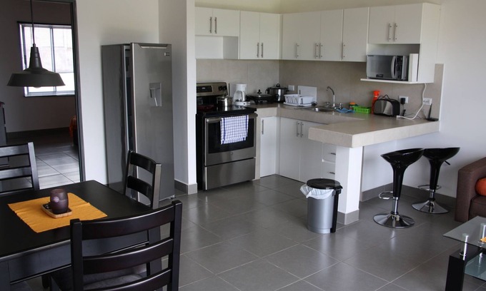 Desamparados Apartment | Guest Rated 10/10: La Alborada Apartments with Pool & Spa
