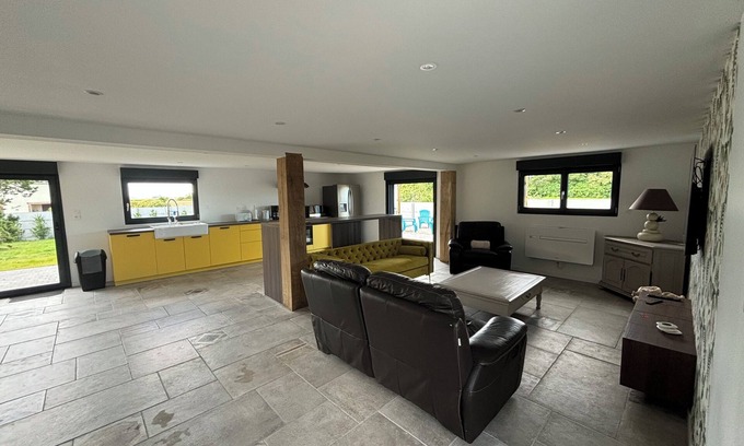 Oye-Plage House | La Bigoudène for 8 people