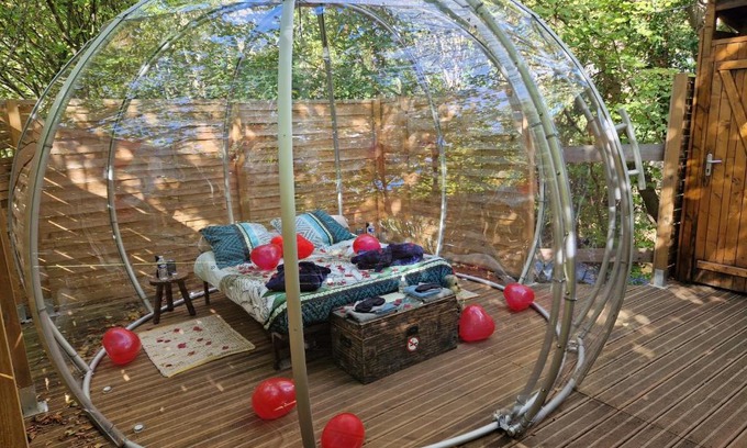 Saint-Diery Other | Oceanfront Escape at La Bulle du Cheix – Rated 8.8/10
