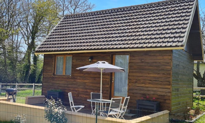 Fierville-les-Parcs Other | Oceanfront Escape at La Cabane de Fierville - Rated 9.1/10