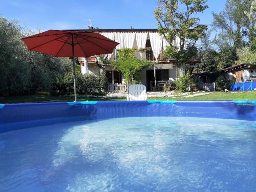 San Felice del Benaco House | Exceptional La Casa di Paglia: Oceanfront with Pool & Pets
