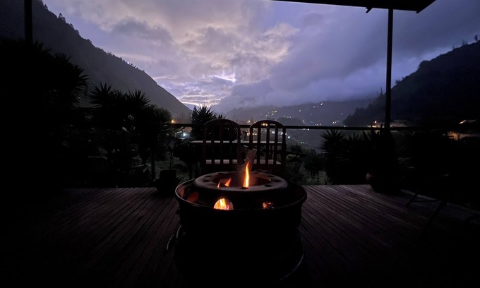 Banos de Agua Santa House | Discover La Casa Verde: Guest Rated 10/10 with Spa & Hot Tub