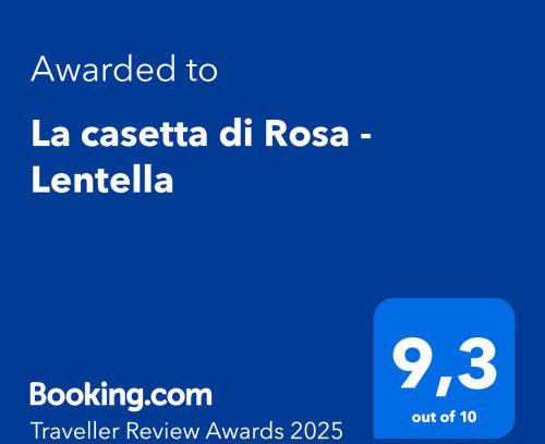 Lentella House | Cozy La Casetta di Rosa - Lentella, Guest Rated 9.1/10