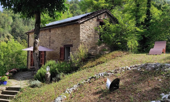 Casola Valsenio House | Romantic La Casetta Cottage with Pool and Spa Amenities