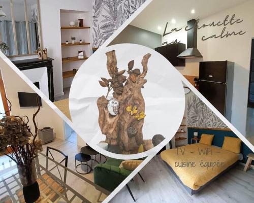 Faubourg Sud Apartment | La chouette dans l'arbre - T2 sur cour au calme