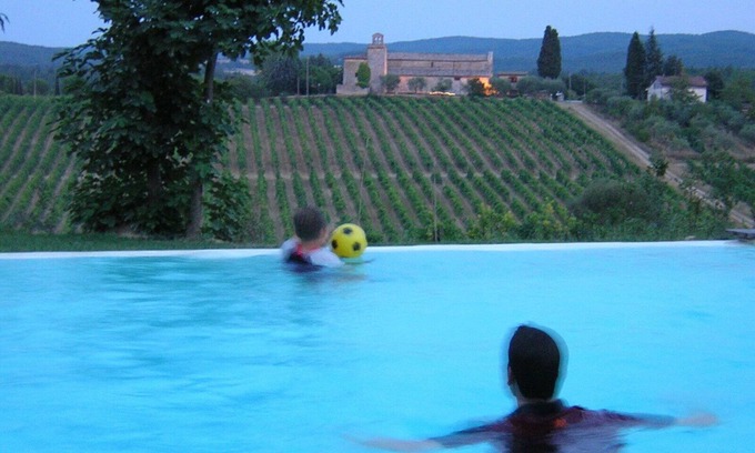 Ville di Corsano Apartment | Discover La Corte Tuscany Villa: Rated 9.8 with Spa & Pool