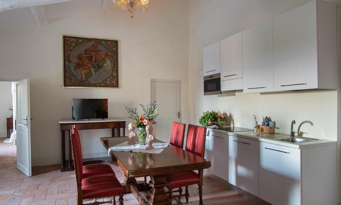 Civitella d'Agliano Apartment | Relax at La Corte del Castello di San Michele with Ocean Views