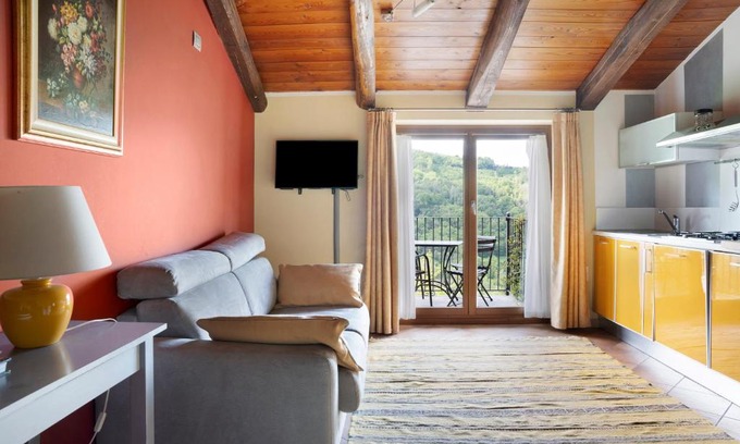 Cerretto Langhe Apartment | Elegant Stay at La Corte di Langa with Pool Access