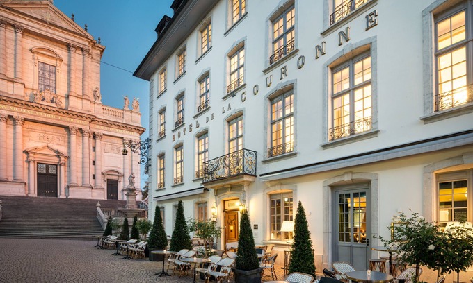 Solothurn Hotel | Elegant La Couronne Atelier Dependance with Spa & Dining