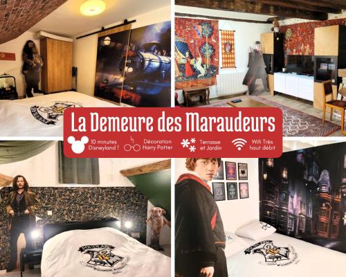 Villiers-sur-Morin House | Magical Stay at La Demeure des Maraudeurs Near Disneyland